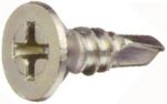 Vít tự khoan, đầu bằng,M4X13 Sus304